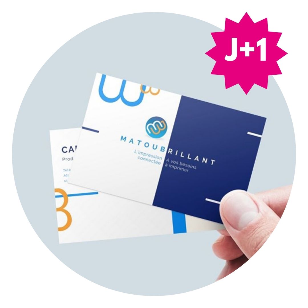 J+1 cartes de visite